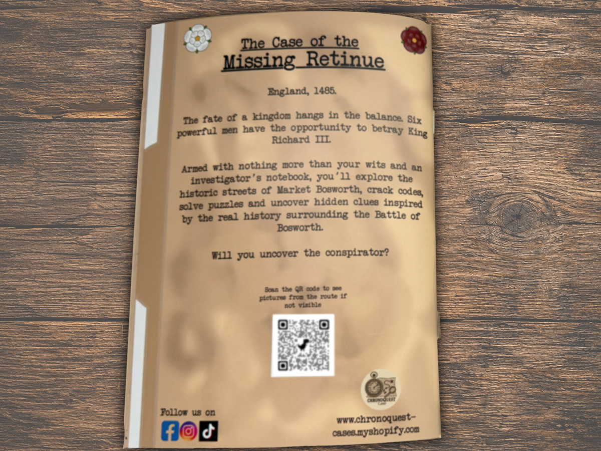 Market Bosworth - The Case of the Missing Retinue (Digital Edition)